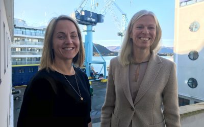 Gunvor Ulstein et al. posing for the camera