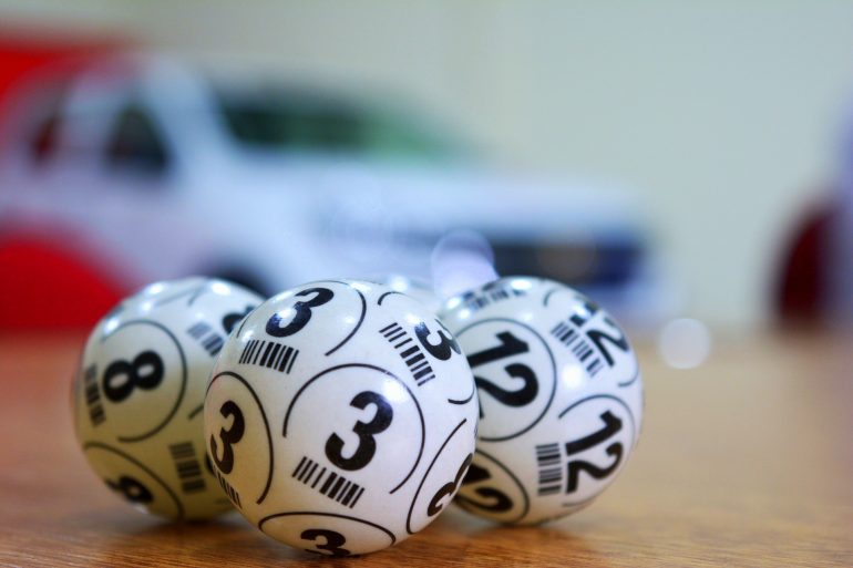 A close up of a football ball